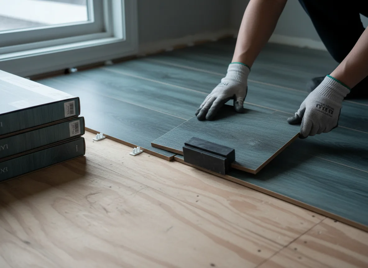 Luxury Vinyl Plank Installation company in Braddock, ND